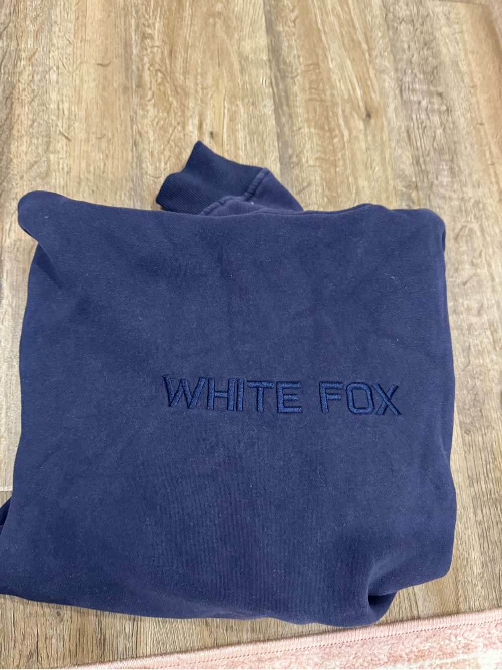 White Fox Boutique Navy blue hoodie